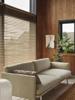 Muuto Väggspeglar-Gaze Spegel Rostfritt Stål, 35x50 cm