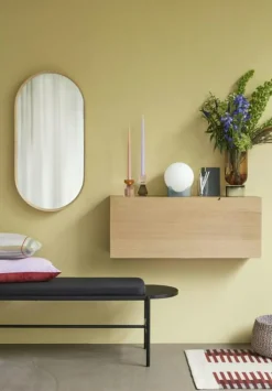 Hübsch Ljuslyktor-Gem Ljusstake 11 cm, Rosa/Orange