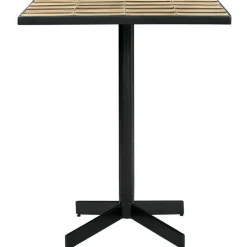 House Doctor Matbord Och Barbord-Geometric Cafe table / Sidobord, Brun/Blå