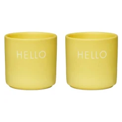 Äggkoppar Gul, 2-pack