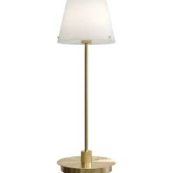 Herstal Bordslampor-Gil Il Grande Bordslampa, Satin Brass