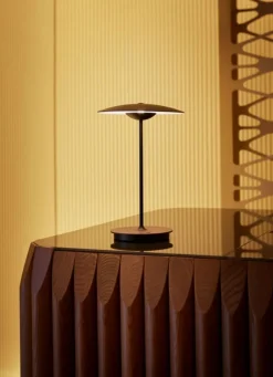 Marset Portabla Lampor|Portabla Lampor-Ginger 20 M Bordslampa Portabel, Wenge