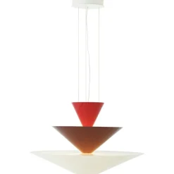 Gio LN14 Pendel Ø60 cm, Röd / Vinröd