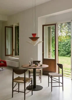 Gio LN14 Pendel Ø60 cm, Röd / Vinröd