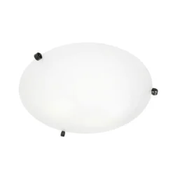 Konsthantverk Plafonder-Ögla Plafond Liten, Svart