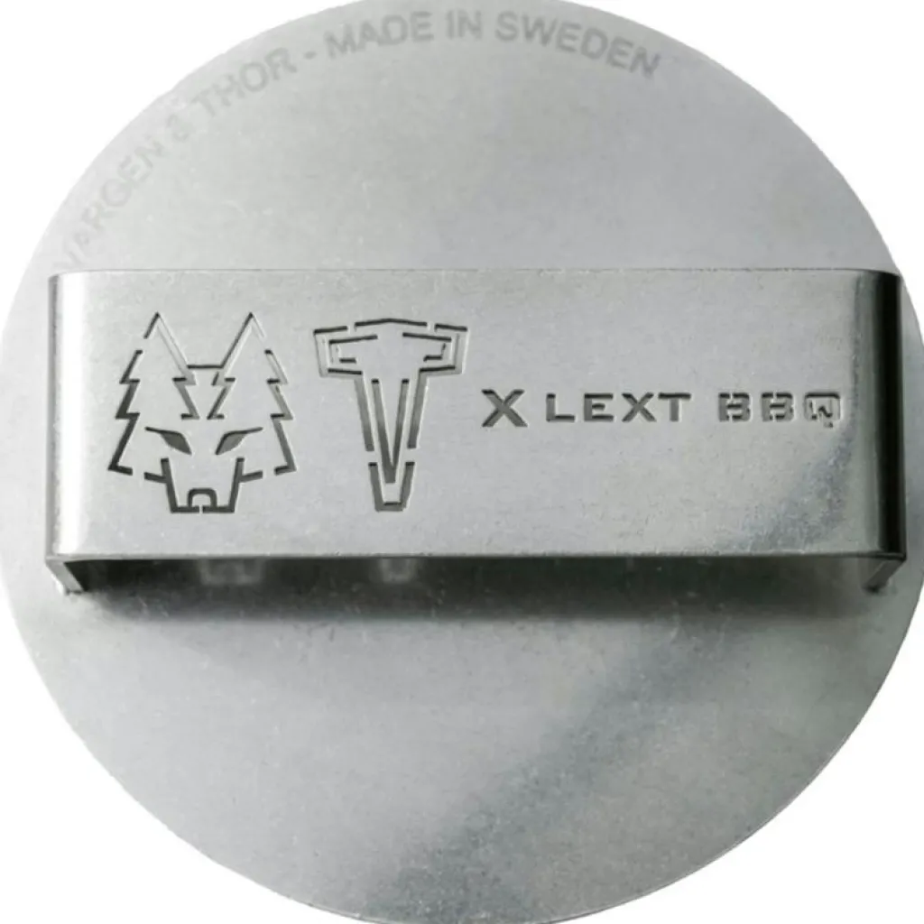 Vargen & Thor Grillbestick-Glöd Hamburgerpress