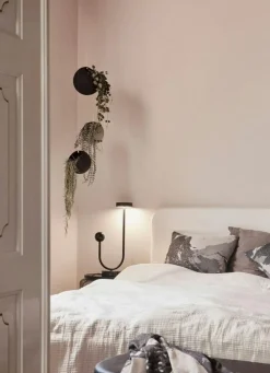 Globe Hängande Kruka Ø17x28 cm, Svart