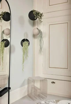 Globe Hängande Kruka Ø17x28 cm, Svart