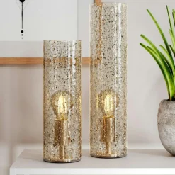 Golden Bordslampa Guld, 40 cm