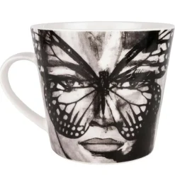 Golden Butterfly Mugg 40 cl, Svart