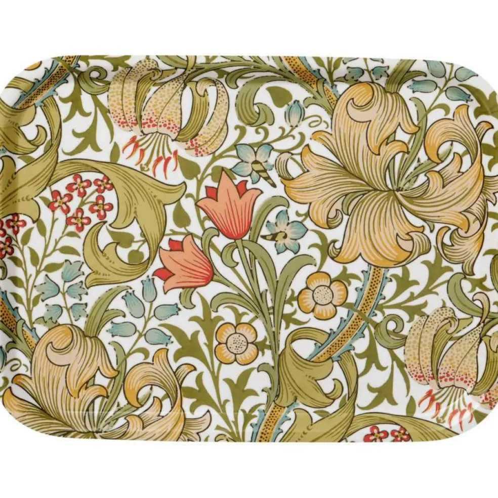 Golden Lily Bricka, 27x20 cm