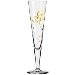 Ritzenhoff Champagneglas-Goldnacht Champagneglas 2-pack, F24