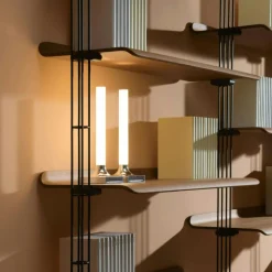 Kartell Portabla Lampor|Portabla Lampor-Goodnight Bordslampa Portabel, Matt Titan