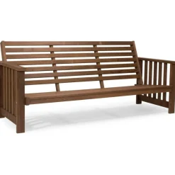 Hillerstorp Utesoffor|Bänkar & Trädgårdsbänkar-Gotland Soffa 3-Sits, Värmebehandlad