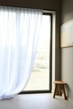 Grace Gardin Dubbel Bredd 290x250 cm, Kritvit