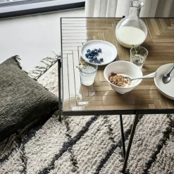 Grade Soffbord 63x63 cm, Beige