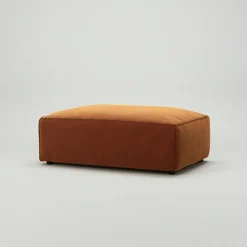 Decotique Fotpallar|Modulsoffor-Grand Fotpall Minetyg, Sandshell Beige