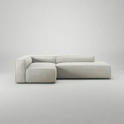 Decotique Modulsoffor|Hörnsoffor & Divansoffor-Grand Loungesoffa 3-Sits öppet avslut Höger Minetyg, Sandshell Beige