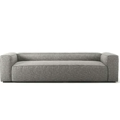 Grand 3-Sitssoffa Bouclétyg, Clay Beige