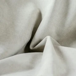 Grand 3-Sitssoffa Divan Vänster Minetyg, Moon White