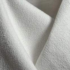 Grand 3-Sitssoffa Divan Vänster Minetyg, Moon White