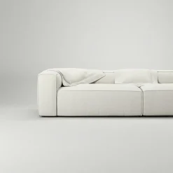 Decotique Modulsoffor|4-Sitssoffor +-Grand 4-Sitssoffa, Marble Grey