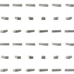 Decotique Modulsoffor|4-Sitssoffor +-Grand 4-Sitssoffa, Marble Grey