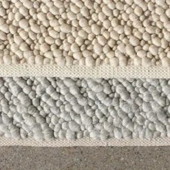 Audo Copenhagen Ullmattor-Gravel Matta 200x300 cm, Ivory
