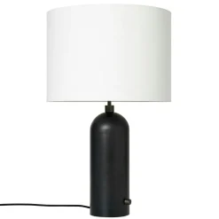 GUBI Bordslampor-Gravity Bordslampa Stor, Vit Marmor / Vit