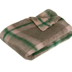 Hübsch Plädar & Filtar-Grid Throw Pläd 140x200 cm,