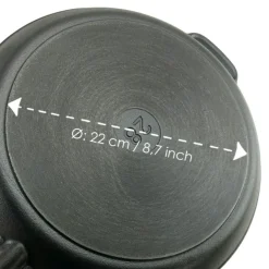 Grillpanna 28 cm Med Handtag I Bok