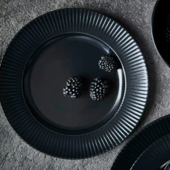 Aida Mattallrikar-Groovy Middagstallrik 27 cm, Blå