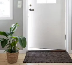 Deco Nord Jutemattor|Dörrmattor-Gåsöga Matta 60x90 cm, Svart / Natur