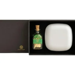 Eldstickan Vedförvaring & Brandsäkerhet-Gåvoset Brandlarm, Vit