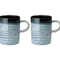 Denby Kaffekoppar-Halo Ridged Mugg 2-pack