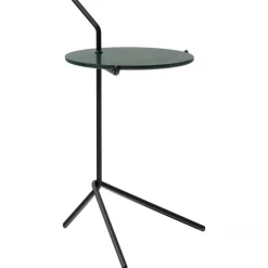 &Tradition Sidobord & Avlastningsbord-Halten Sidobord Ø32 cm, Verde Guatemala / Warm Black