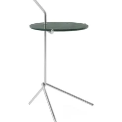 &Tradition Sidobord & Avlastningsbord-Halten Sidobord Ø32 cm, Verde Guatemala / Warm Black