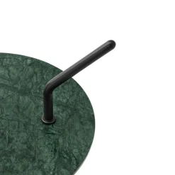 &Tradition Sidobord & Avlastningsbord-Halten Sidobord Ø32 cm, Verde Guatemala / Warm Black