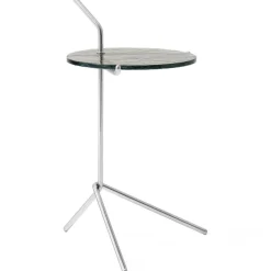 &Tradition Sidobord & Avlastningsbord-Halten Sidobord Ø32 cm, Verde Guatemala / Warm Black