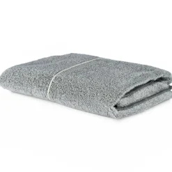 Axlings Handdukar & Badlakan-Handduk Linnefrotté 65x140 cm, Svart / Vit