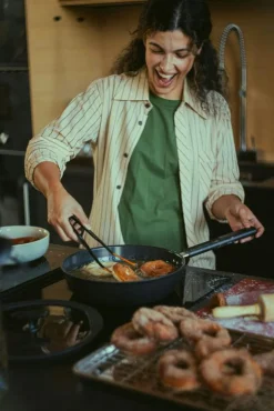 Fiskars Traktörpannor & Sauteuser-Hard Face Traktörpanna Med Lock 26 cm