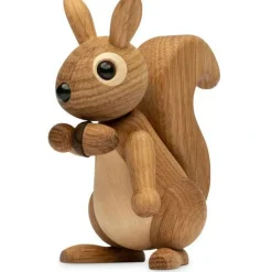 Hazel Träfigur Ekorre