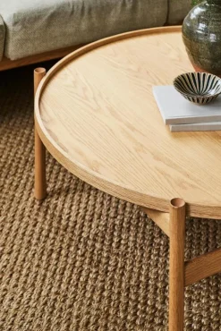 Brdr. Krüger Soffbord-HB Soffbord Ø100 cm, Vitoljat Lönnträ