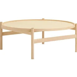 Brdr. Krüger Soffbord-HB Soffbord Ø100 cm, Vitoljat Lönnträ