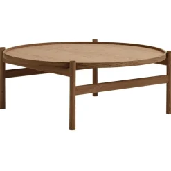 Brdr. Krüger Soffbord-HB Soffbord Ø100 cm, Vitoljat Lönnträ