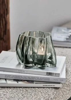 HDCurva Värmeljuslykta, Smoked Grey