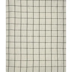 House Doctor Dukar & Löpare-HDJoin Duk 150x260 cm, Off-white / Svart