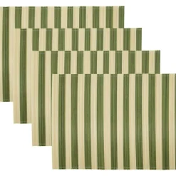 House Doctor Bordstabletter & Glasunderlägg-HDRayas Bordstablett 35x46 cm 4-pack, Grön / Natur
