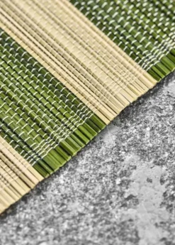 House Doctor Bordstabletter & Glasunderlägg-HDRayas Bordstablett 35x46 cm 4-pack, Grön / Natur