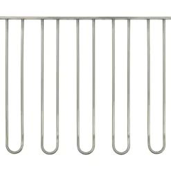 HDStilio Ställning Till Glas, Antique Silver Finish